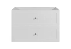 Meuble suspendu sous lavabo GUSTO blanc 80 cm