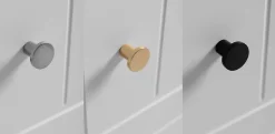 Meuble suspendu sous lavabo GUSTO blanc 80 cm