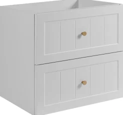 Meuble suspendu sous lavabo GUSTO blanc 60 cm