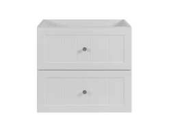 Meuble suspendu sous lavabo GUSTO blanc 60 cm