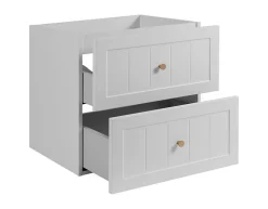 Meuble suspendu sous lavabo GUSTO blanc 60 cm