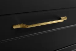 Meuble suspendu sous lavabo CLASSIC noir 80 cm