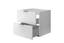 Meuble suspendu sous lavabo FLOW blanc 60 cm