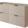 Meuble suspendu sous lavabo FLOW cachemire 120 cm