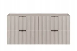 Meuble suspendu sous lavabo FLOW cachemire 120 cm