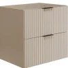Meuble suspendu sous lavabo FLOW cachemire 60 cm