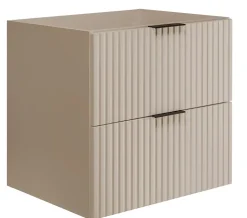 Meuble suspendu sous lavabo FLOW cachemire 60 cm