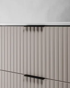 Meuble suspendu sous lavabo FLOW cachemire 60 cm
