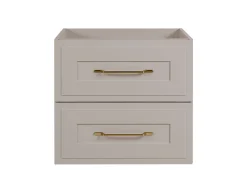 Meuble suspendu sous lavabo CLASSIC cachemire 60 cm