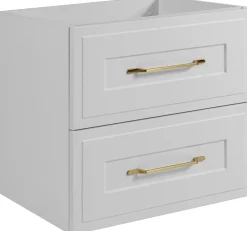 Meuble suspendu sous lavabo CLASSIC blanc 60 cm