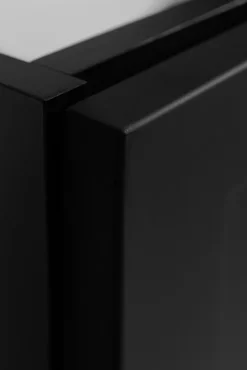 Meuble suspendu sous lavabo GUSTO noir 60 cm