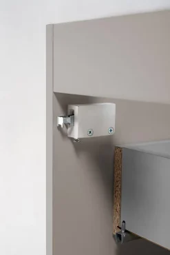 Meuble suspendu sous lavabo FLOW cachemire 80 cm