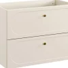 Meuble suspendu sous lavabo DONNA SAND beige 80 cm