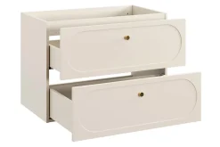 Meuble suspendu sous lavabo DONNA SAND beige 80 cm