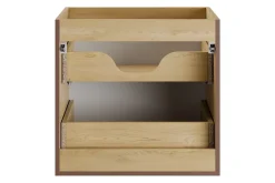 Meuble suspendu sous lavabo NORDIC chêne cremona 60 cm