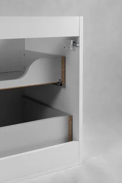 Meuble suspendu sous lavabo CLASSIC blanc 80 cm