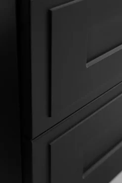 Meuble suspendu sous lavabo CLASSIC noir 60 cm