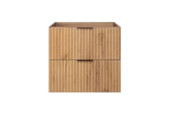 Meuble suspendu sous lavabo FLOW chêne 60 cm