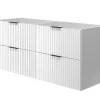 Meuble suspendu sous lavabo FLOW blanc 120 cm