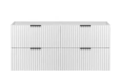 Meuble suspendu sous lavabo FLOW blanc 120 cm