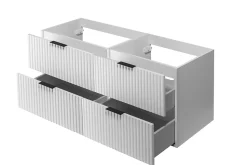 Meuble suspendu sous lavabo FLOW blanc 120 cm