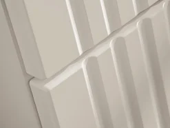 Meuble suspendu sous vasque avec panier à linge ADEL CACHEMIRE 160 cm