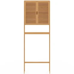 Meuble étagère dessus WC placard bambou BEA