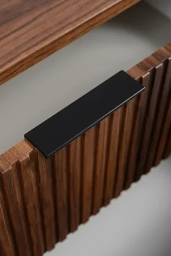 Meuble vasque suspendu pour salle de bain, chêne noyer, 80,4 x 51,7 x 41,5 cm
