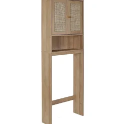 Meuble WC cannage et bois Bali - Type: Mobilier