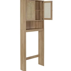 Meuble WC cannage et bois Bali - Type: Mobilier