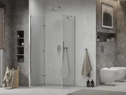 Mexen Lima cabine de douche pliable 120 x 70 cm, transparent, chrome - 856-120-070-01-00