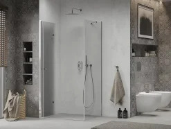 Mexen Lima cabine de douche pliable 120 x 70 cm, transparent, chrome - 856-120-070-01-00
