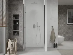 Mexen Lima porte de douche pliantes 60 cm, transparent, chrome - 856-060-000-01-00