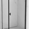 Mexen Mist-B cabine de douche pivotante droite 80 x 110 cm, cadre noir, noir - 8A2T-080-110-70-70-P