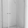 Mexen Mist-F Duo cabine de douche pliante droite 100 x 120 cm, transparent, chrome - 8A6-100L-120P-01-00