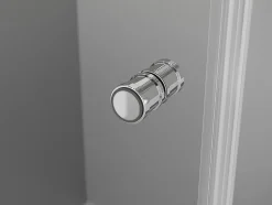 Mexen Mist-F Duo cabine de douche pliante droite 100 x 120 cm, transparent, chrome - 8A6-100L-120P-01-00