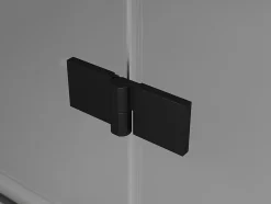 Mexen Mist-F Duo cabine de douche pliante gauche 80 x 70 cm, transparent, noir - 8A6-080L-070P-70-00