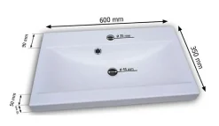 MINIO go for it, Meuble de salle de bain couleur chêne San Remo - MARIT II