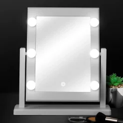 Miroir à led 40x37 cm Blanc - 5Five