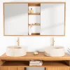 Miroir armoire de toilette 130 cm