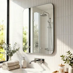 Miroir arrondi Cooke & Lewis Elbury 40 x 60 cm