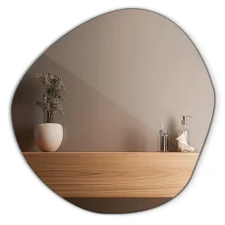 Miroir asymétrique mural Tulup 96 x 97 sans cadre 1 pièce