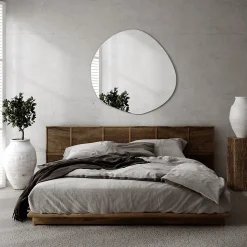Miroir asymétrique suspendu Tulup 58 x 58 mural 1 pièce