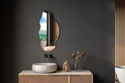 Miroir asymétrique Tulup 40 x 80 pour maquillage 1 pièce