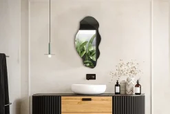 Miroir asymétrique Tulup 40 x 80 pour maquillage 1 pièce