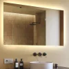 Miroir avec LED Illumination Salle de Bain (120x70cm) LED Lumineux Miroir avec Éclairage (LED058) Blanc Neutre 4500K
