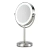 Miroir BaByliss 9437E slimline sur socle 1x/8x finition nickel