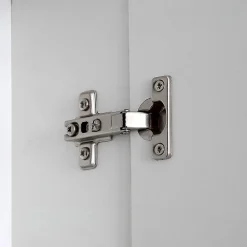Miroir De Rangement À Une Porte Avec Lampe Led Et Compartiment Ouvert