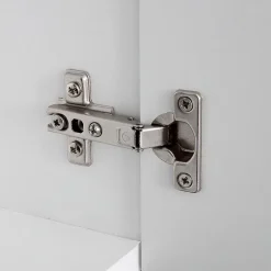Miroir De Rangement Mural À Une Porte Avec Tablette Interne En Verre