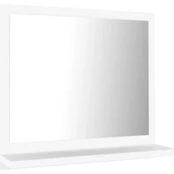 Miroir de salle de bain 40 blanc Helloshop26